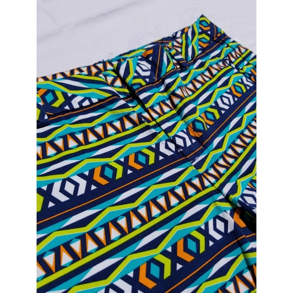 Multicolor Patterned Shorts - Picture 2 of 5